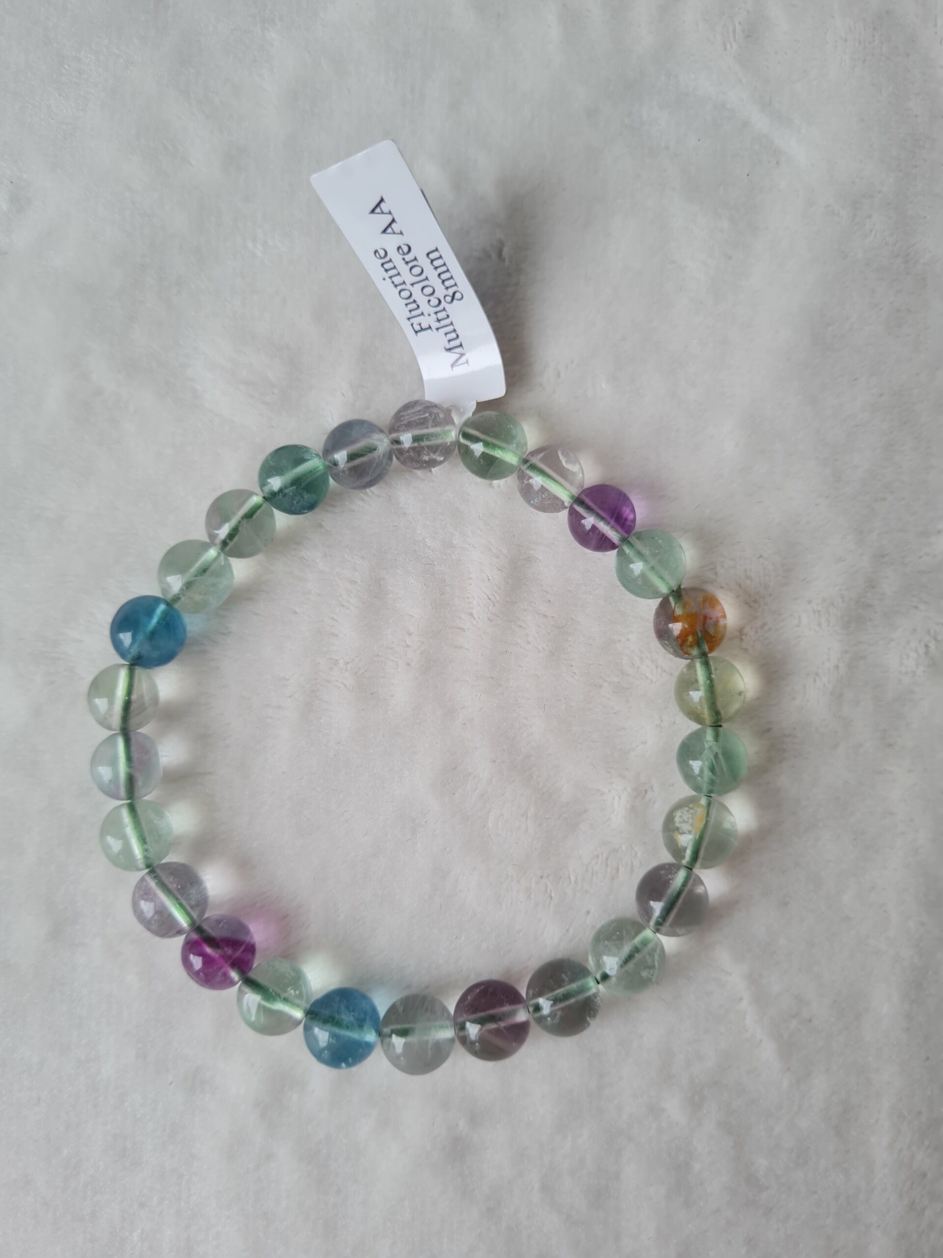 bracelet pierre naturelle en fluorite