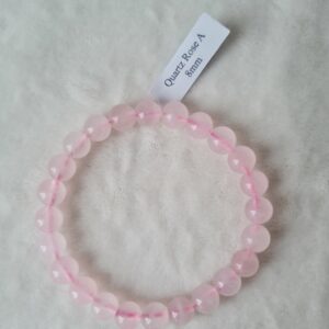 Bracelet “Apaisement” en quartz rose