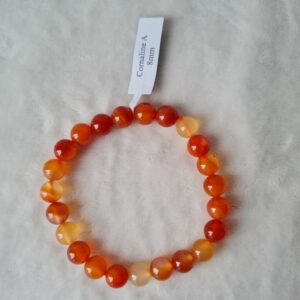 Bracelet “Joyeux” en cornaline