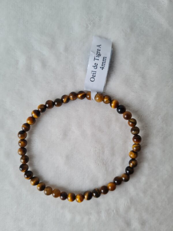bracelet pierre naturelle oeil de tigre