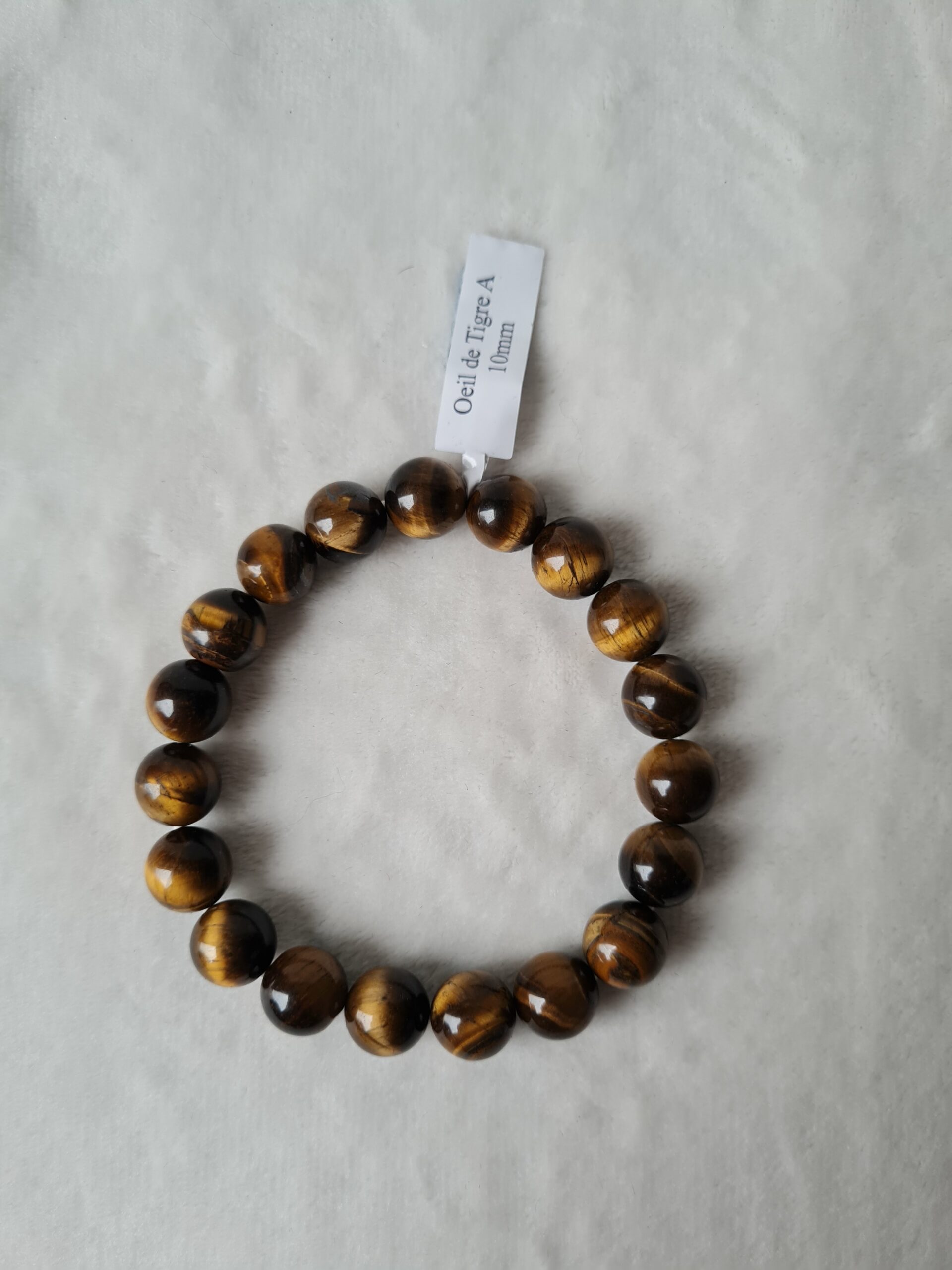 bracelet pierre naturelle oeil de tigre