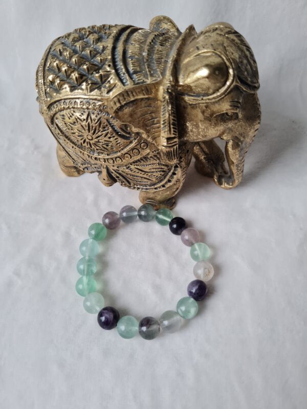 Bracelet pierre naturelle fluorine fluorine