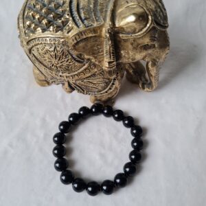 Bracelet “Vérité” en obsidienne noire