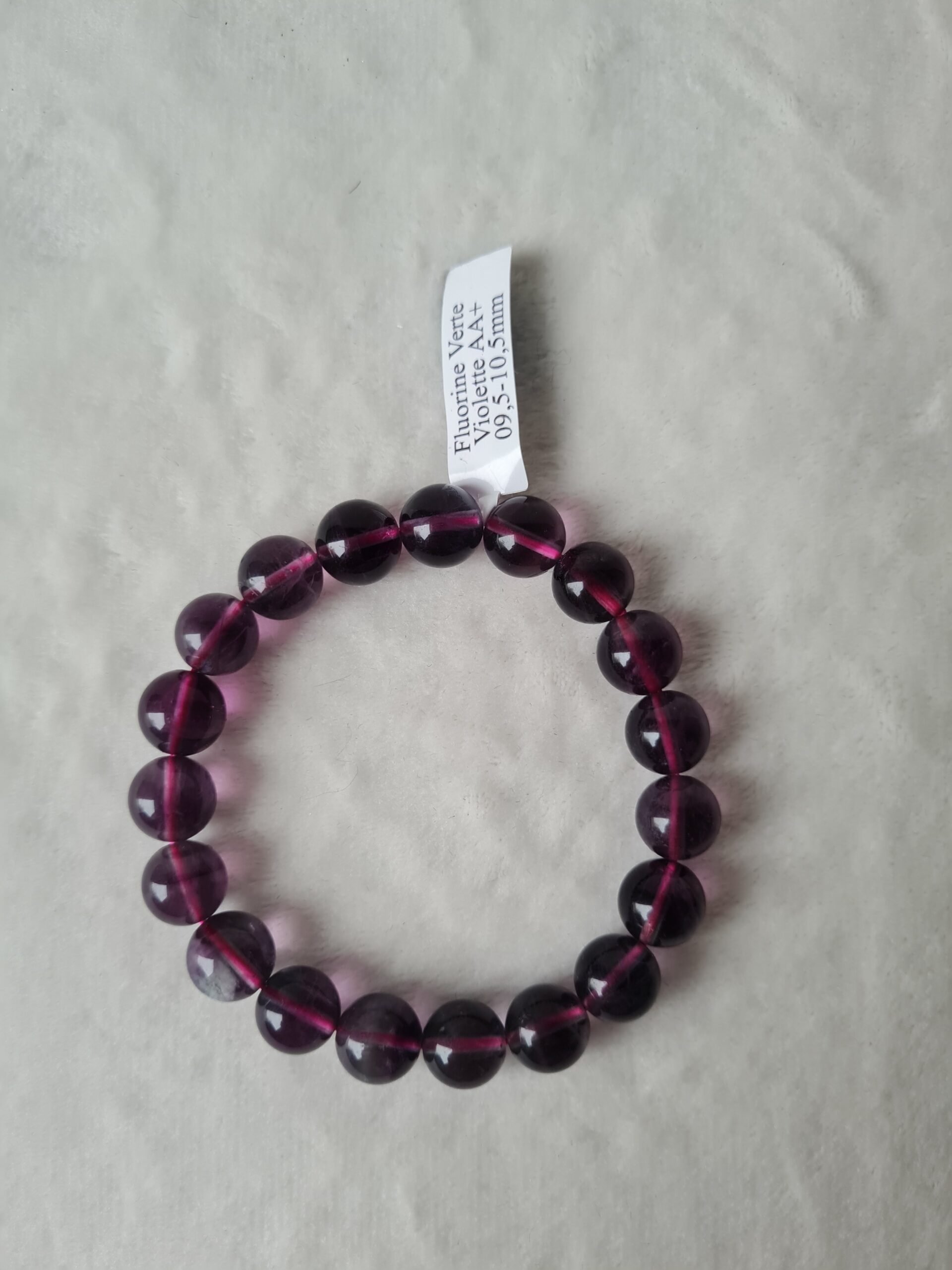 Bracelet pierre naturelle fluorine fluorine
