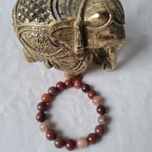Bracelet “Liberté” en Aventurine rouge