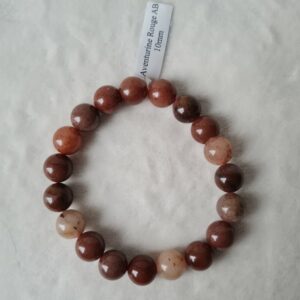 Bracelet “Liberté” en Aventurine rouge