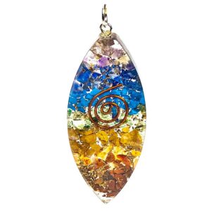 Pendentif “Orgonite” 7 chakras