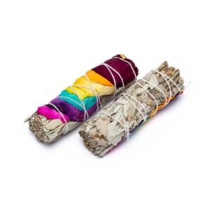 Bâton de sauge blanche 7 chakras