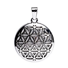 Pendentif Fleur de vie Cristal de roche