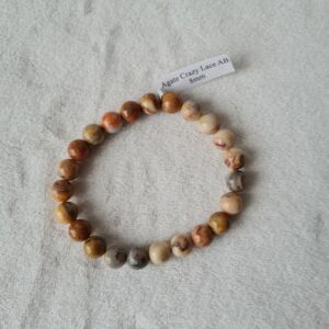 Bracelet “Dynamisme” en Agate Crazy Lace