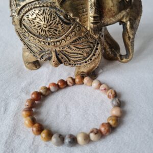 Bracelet “Dynamisme” en Agate Crazy Lace