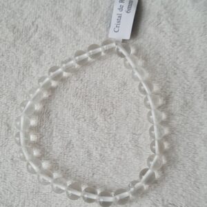 Bracelet “Lumière” en cristal de roche
