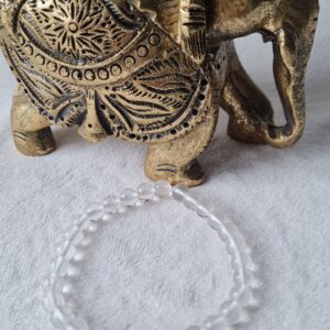 Bracelet “Lumière” en cristal de roche