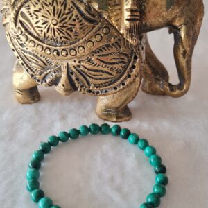 Bracelet “Absorption” en Malachite