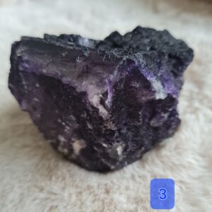 Fluorite (fluorine) violette N°3 – 317 G