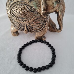 Bracelet “Vérité profonde” en obsidienne œil céleste