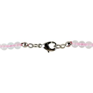 Collier en quartz rose