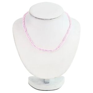 Collier en quartz rose