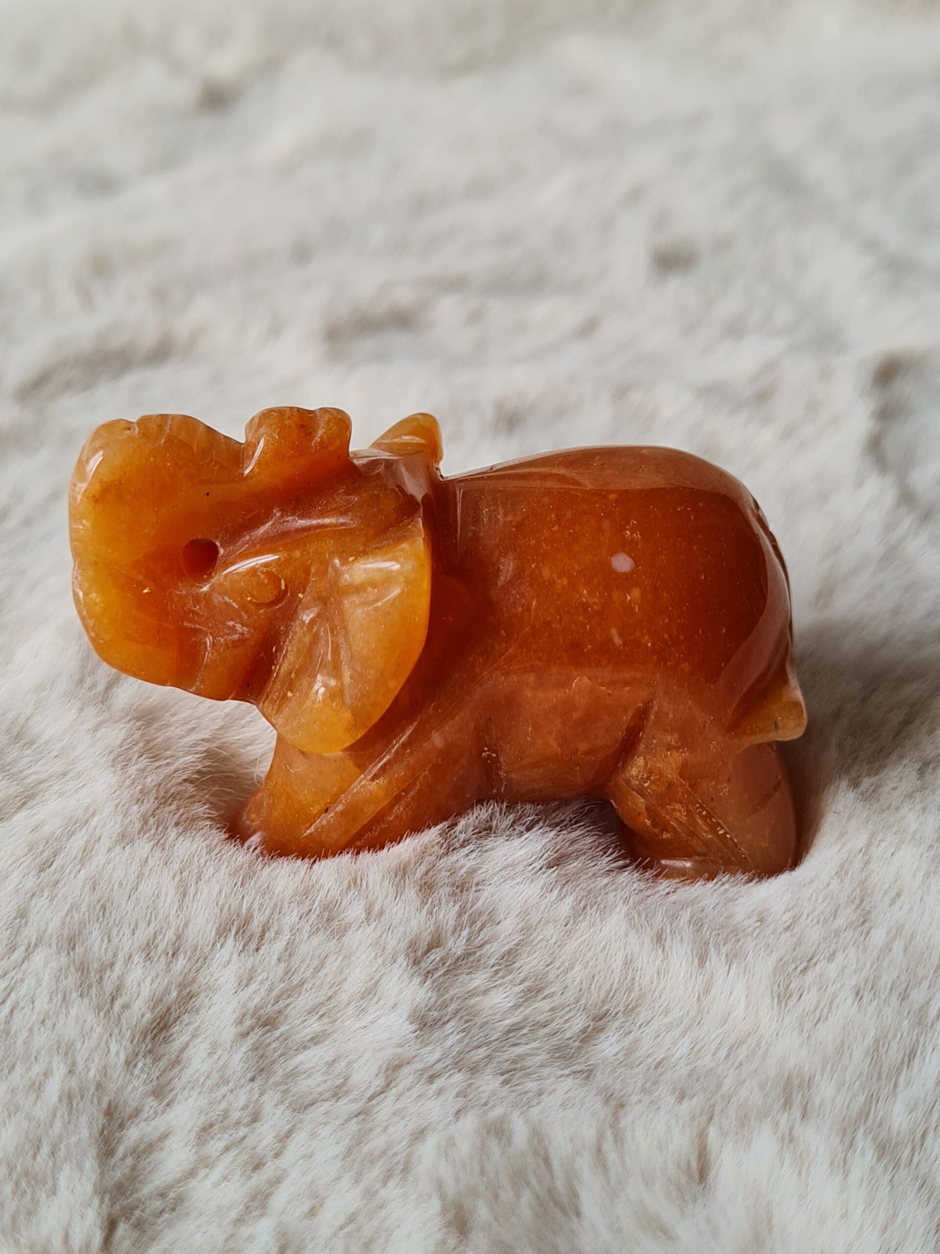figurine pierre naturelle aventurine