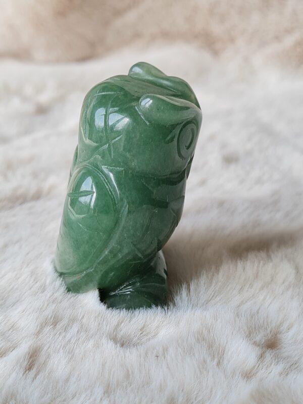 figurine pierre naturelle aventurine