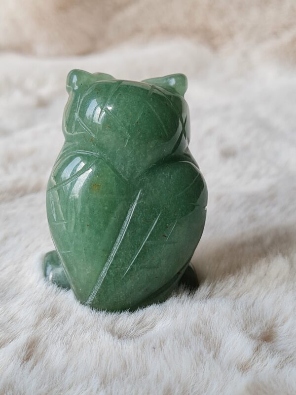 figurine pierre naturelle aventurine