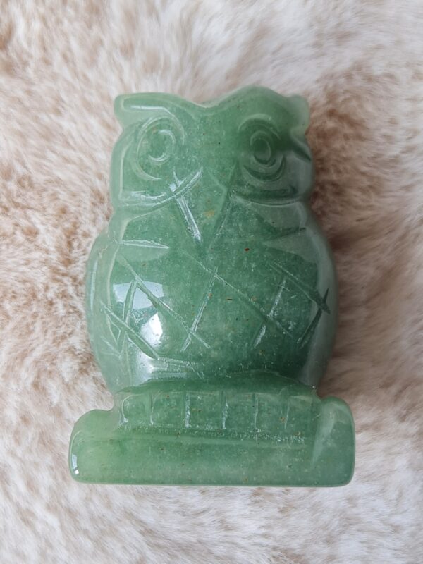 figurine pierre naturelle aventurine