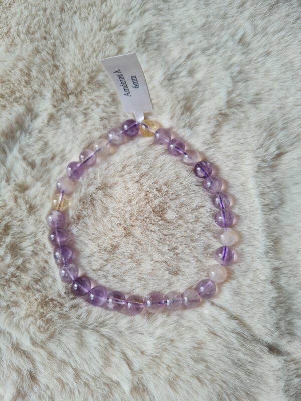 Bracelet pierre naturelle amétrine