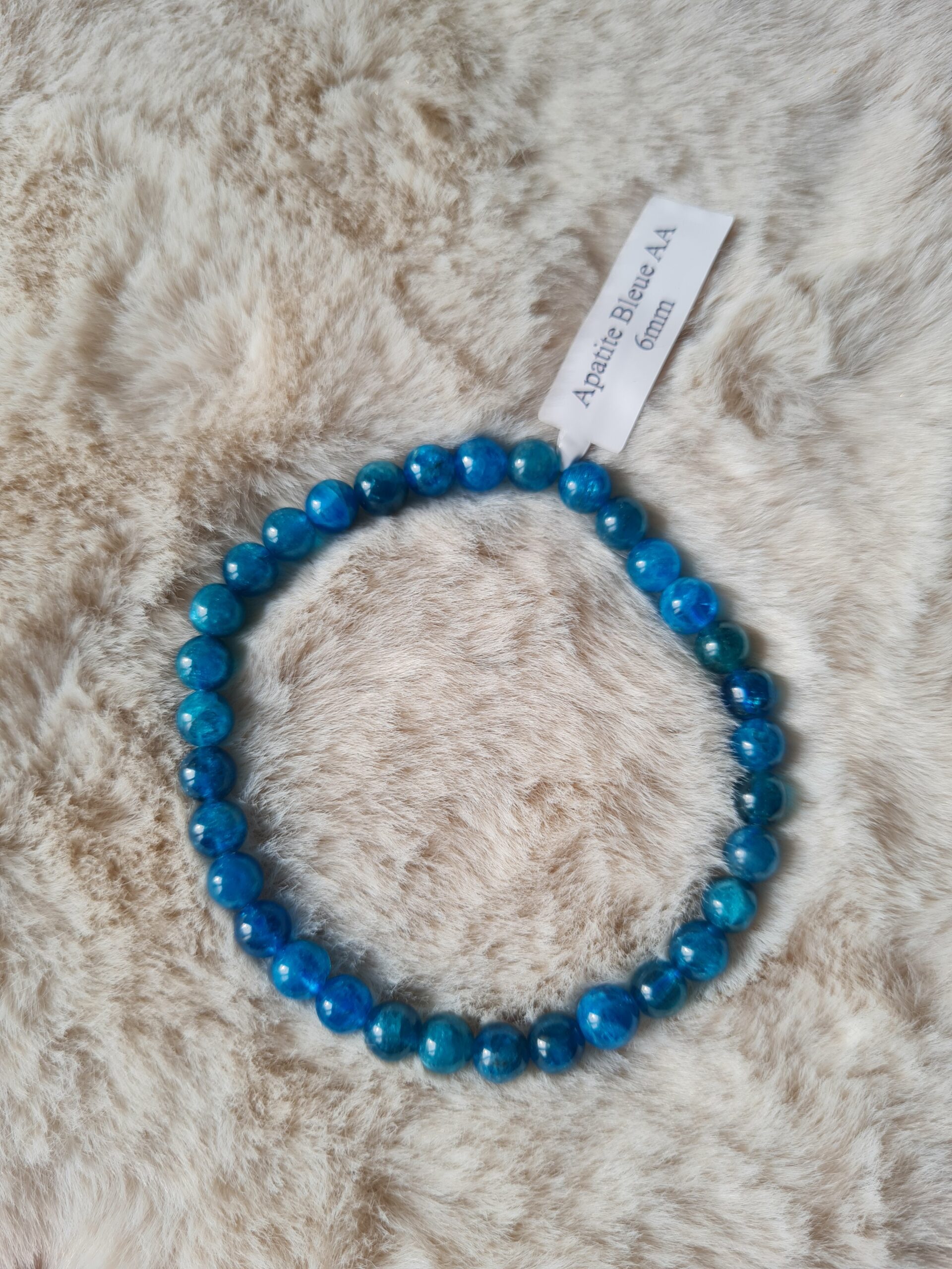 bracelet pierre naturelle apatite