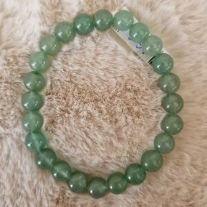 Bracelet “Liberté d’esprit” en aventurine verte 8mm